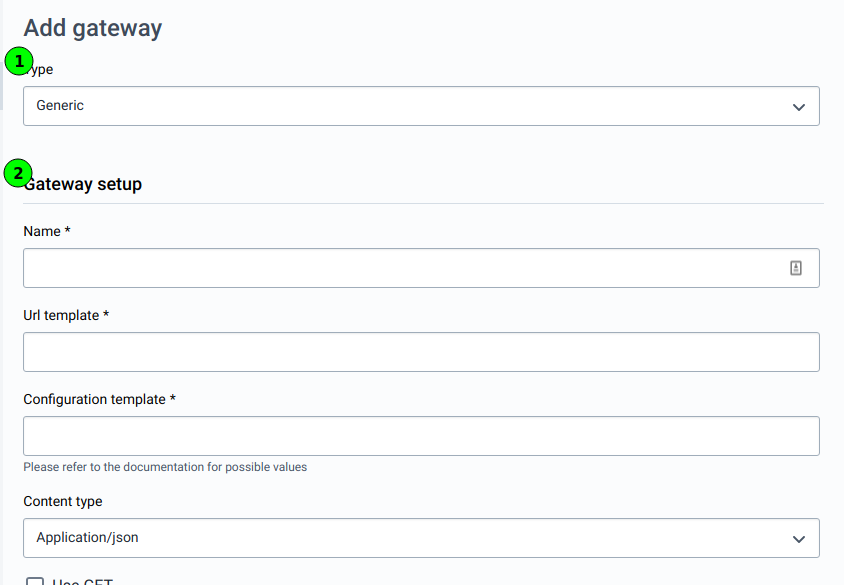 SMS Gateways - Adding gateways